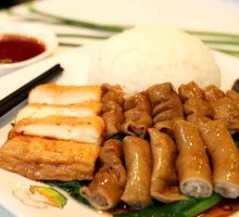 Braised Pork Intestine Rice