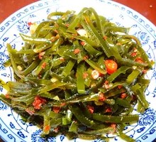 Thin seaweed strips