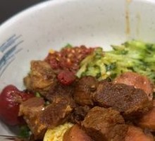 Sausage and Beef Rice