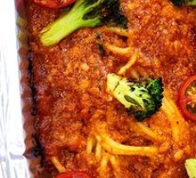 Italian-style Meat Sauce Noodles