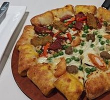 Juicy Sausage Crust Pizza Platter