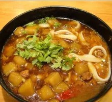 Eggplant and Pork Noodles