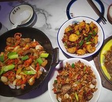 Sizzling Crystal Noodles