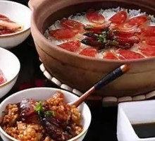 Cured Meat Clay Pot Rice