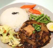 Preserved Vegetable Braised Pork Rice