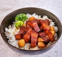 Braised Pork Rice Bowl