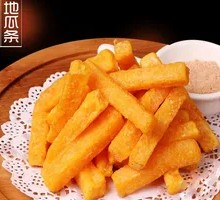 Glazed Sweet Potato Strips