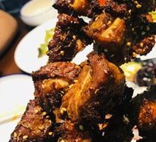 Lamb Skewers with Beef