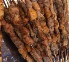 Fried Lamb Skewers