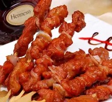 Fried Pork Skewers