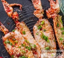Sauce-Flavored Squid Skewers