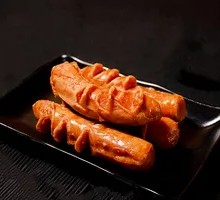 Fried Black Pepper Sausage
