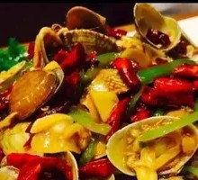 Spicy Stir-Fried Clams