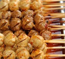 Grilled Fish Balls