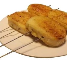 Grilled Steamed Bun Slices