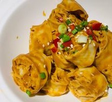 Tofu Jelly with Sesame Sauce
