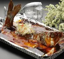 Aluminum-foil Grilled Sea Bass