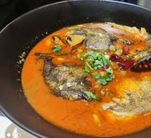 Fish Head with Flatbread