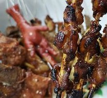 Honey-glazed Chicken Gizzards