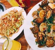 Stir-fried Leek with Clams
