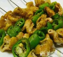Spicy Pepper and Pig Intestines