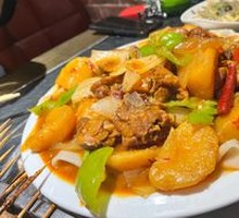 Xinjiang Big Plate Chicken (Small Portion)
