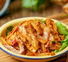 Beef Tripe with Rice Noodles