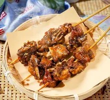 Fried Chicken Skewers