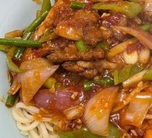 Fried Meat Noodles