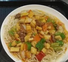 Beef and Potato Noodles
