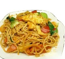 Tomato and Egg Fried Noodles