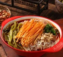 Spicy Enoki Noodles