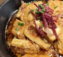 Garlic Ham Braised Tofu