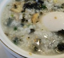 Century Egg and Pork Belly Pot Rice Porridge