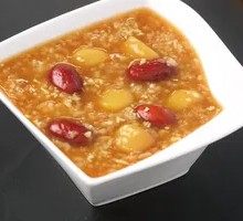 Warm Ginger Date Chestnut Porridge