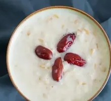 Milk Oat Red Date Porridge