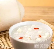Coconut Jelly Coconut Milk Porridge