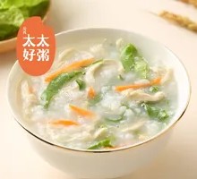 Chicken and Corn Ham Porridge