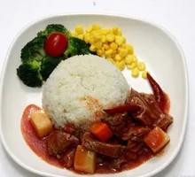Spicy Beef and Potato Rice