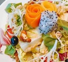 Olive Oil Amber Almonds with Fresh Vegetables