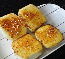 Grilled Steamed Bun Slices