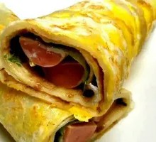 Grilled Sausage Wrap