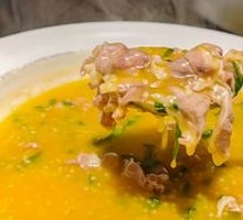 Beef with Millet and Greens