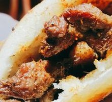 Lamb Skewers in Flatbread