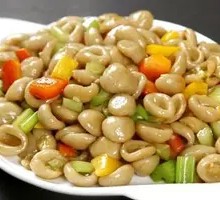 Mixed Buckwheat Noodles with Ear-shaped Pasta