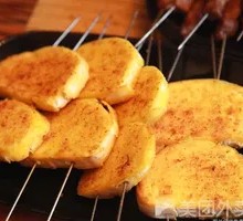 Grilled Steamed Bun Slices