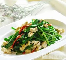 Leek and Pork Noodles