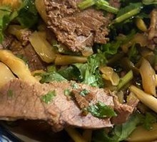 Beef with Cilantro