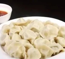 Pork and scallion dumplings