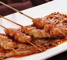 Tofu Skin with Enoki Mushrooms